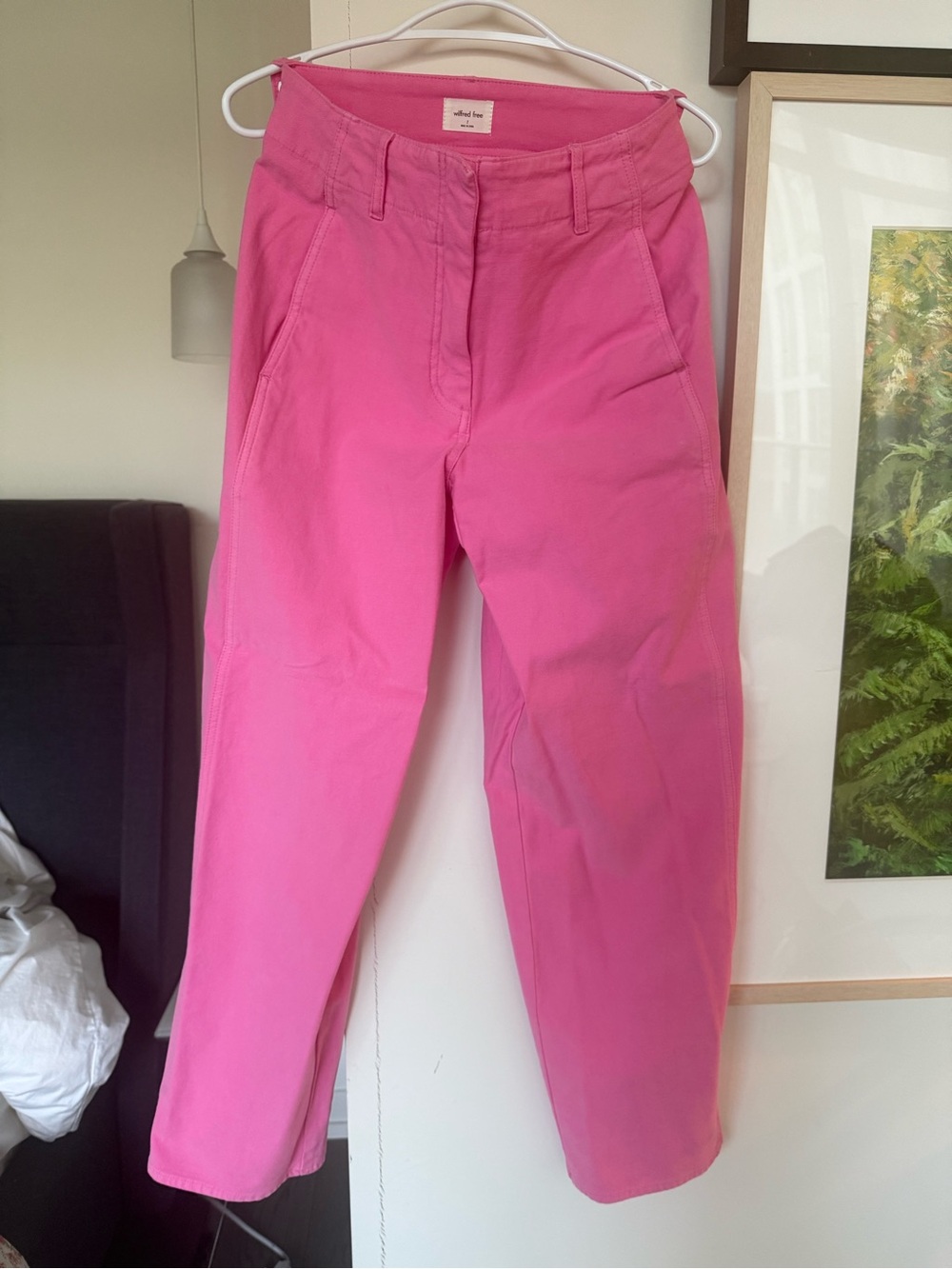 Aritzia Wilfred Ascendant Pant - Bubble Pink Pants